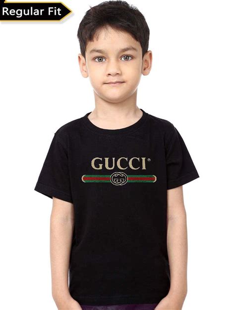 gucci t shirts kids|Gucci shirt for kids boys.